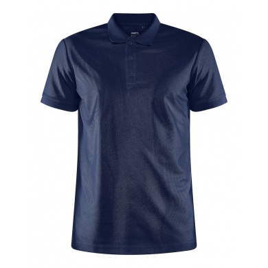 Craft Sport-Polo Core Unify (funktionelles Recyclingpolyester) melangeblau Herren